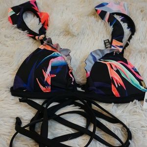 PINK Victoria's Secret Bikini Top Lightly Lined